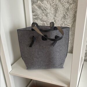 Elegant Gray Tote Bag